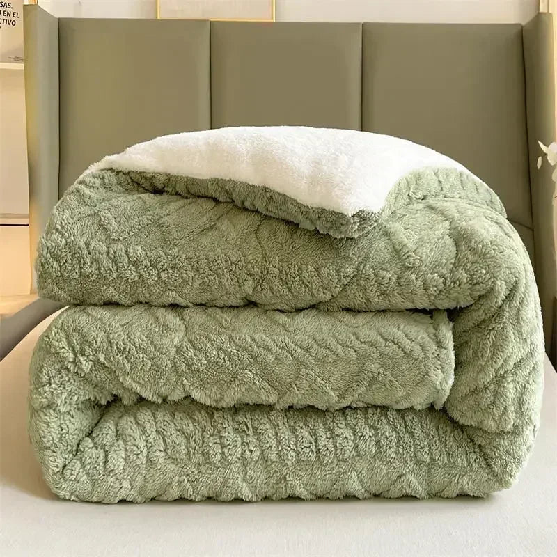 Ultra-Thick Weighted Lamb Cashmere Quilt
