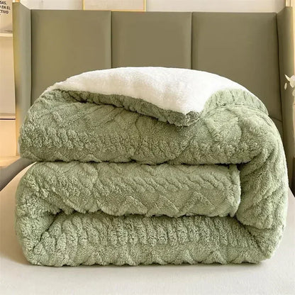Ultra-Thick Weighted Lamb Cashmere Quilt