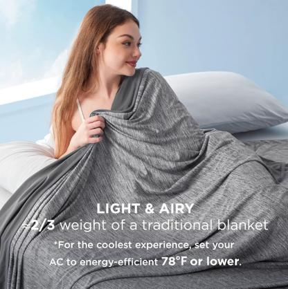 The Featherlight Instant Cooling Blanket